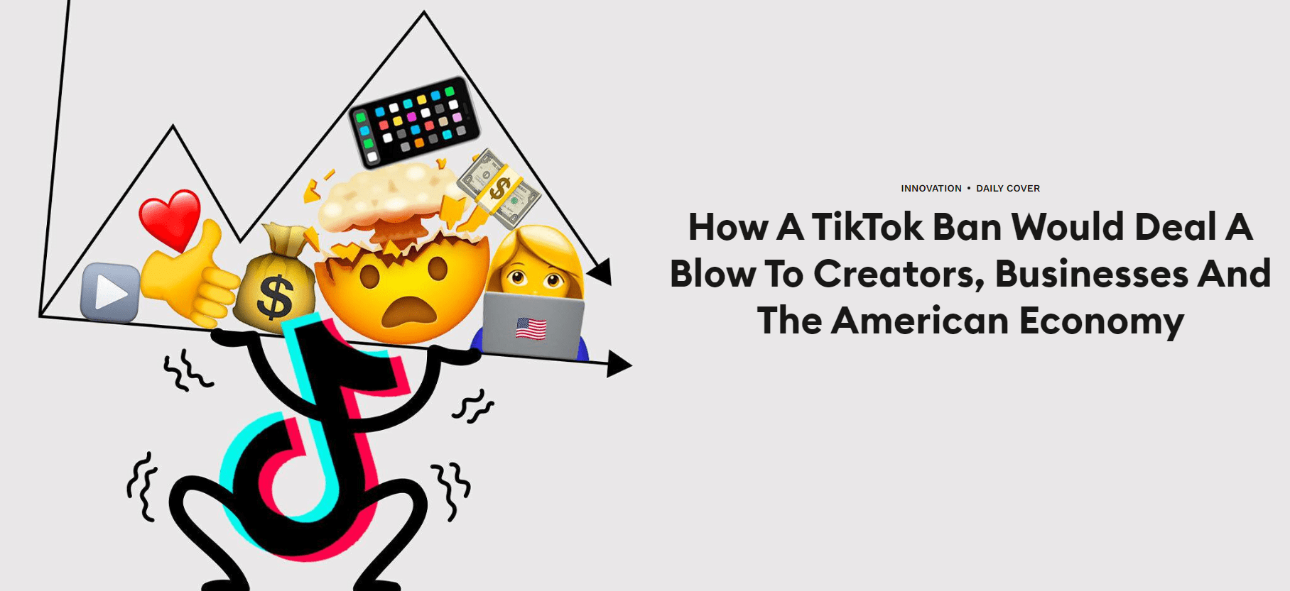 小微苹果版1.5:《福布斯》杂志分析：Tik Tok禁令如何影响美国经济？